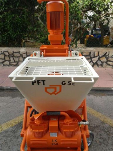 maquina de proyectar yeso